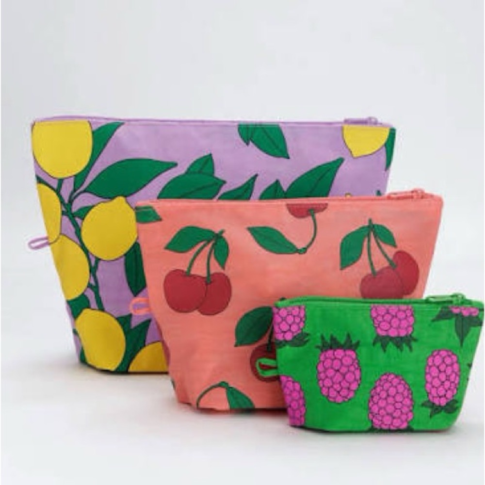 BAGGU Go Pouch Set Sunshine Fruit